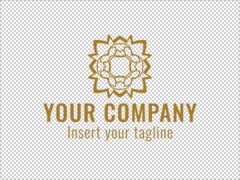 Logo Gold Stock Illustration