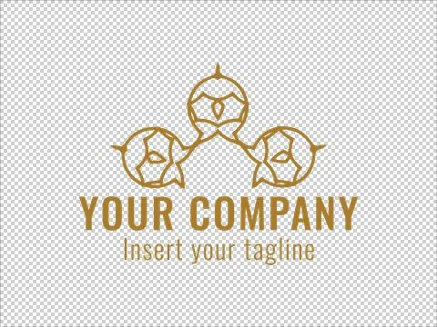 Logo Gold Stock Illustration