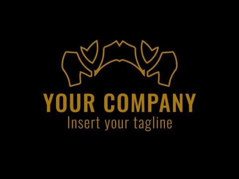 Logo Gold Stock Illustration