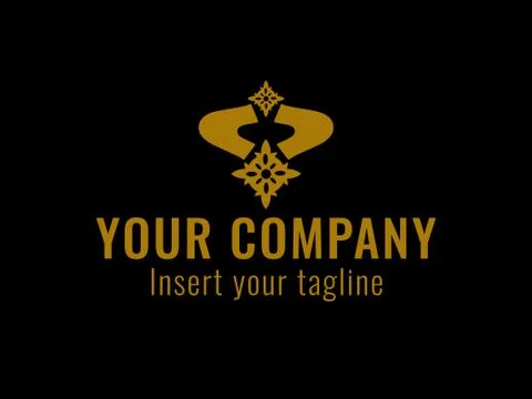 Logo Gold Stock Illustration