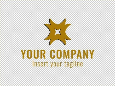 Logo Gold Stock Illustration