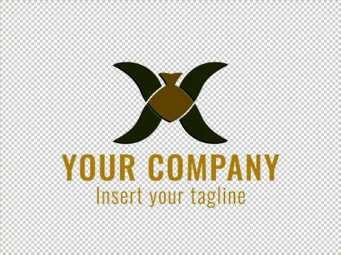 Logo Gold Stock Illustration