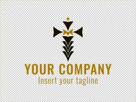 Logo Gold Stock Illustration