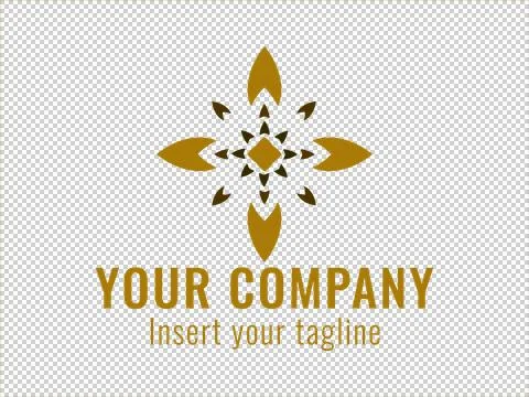 Logo Gold Stock Illustration