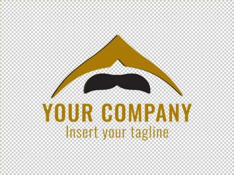 Logo Gold Illustrazione stock