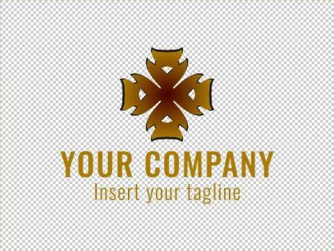 Logo Gold Stock Illustration