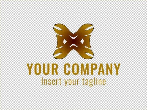 Logo Gold Stock Illustration