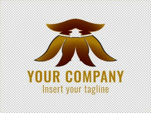 Logo Gold Illustrazione stock