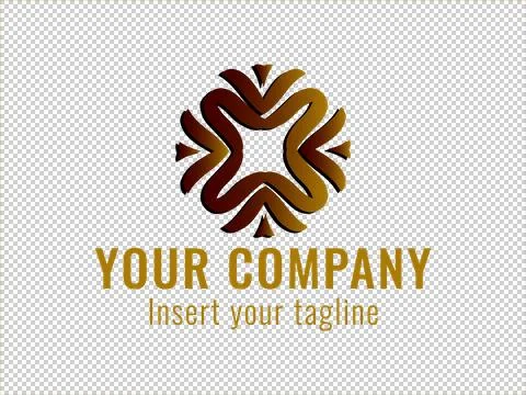Logo Gold Stock Illustration