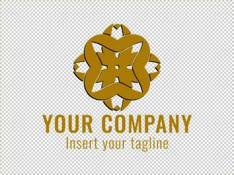 Logo Gold Stock Illustration
