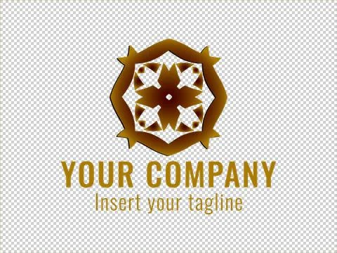Logo Gold Stock Illustration