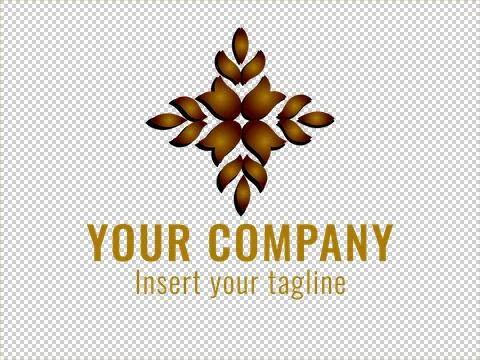 Logo Gold Stock Illustration