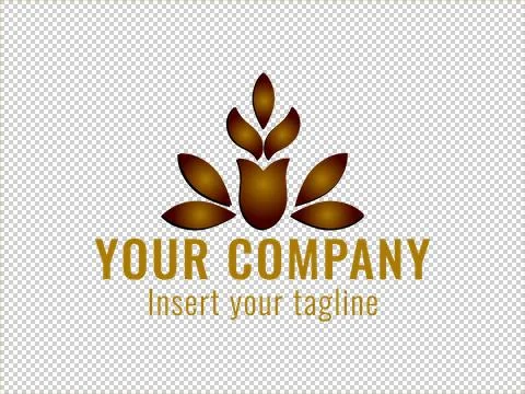 Logo Gold Stock Illustration