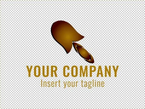 Logo Gold Stock Illustration