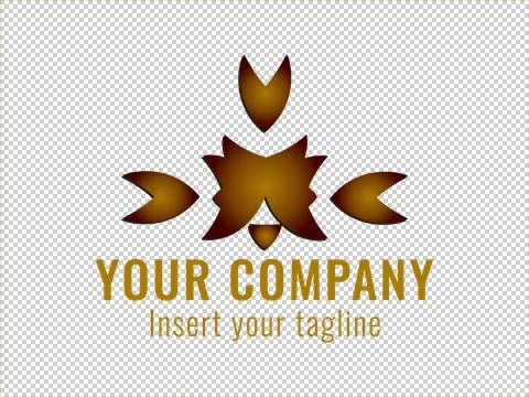 Logo Gold Stock Illustration
