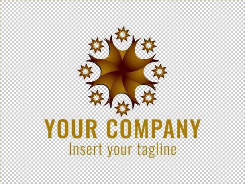 Logo Gold Stock Illustration