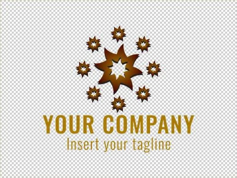 Logo Gold Stock Illustration