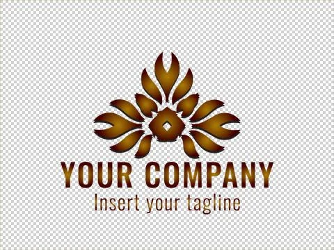 Logo Gold Stock Illustration