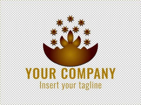 Logo Gold Stock Illustration
