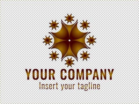 Logo Gold Stock Illustration