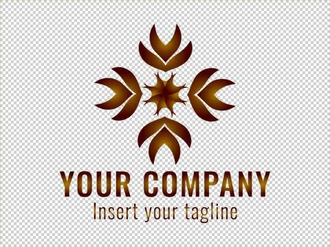 Logo Gold Stock Illustration