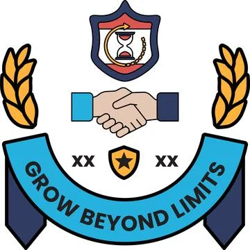 A logo for Grow Beyond Limits Stock-Illustration
