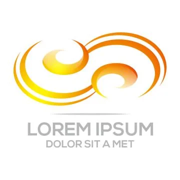 Logo Idea Imagination Concept Icon Circle Spin Stock Illustration