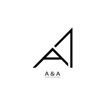 A &amp; A LOGO Stock Illustration