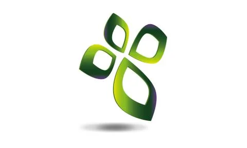 Logo - leaves Stock Illustration