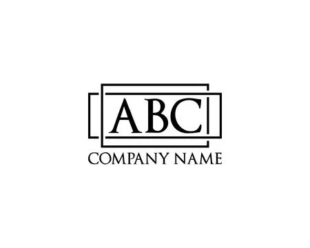 Logo Letter Designs Simple and Minimalis Stockillustratie
