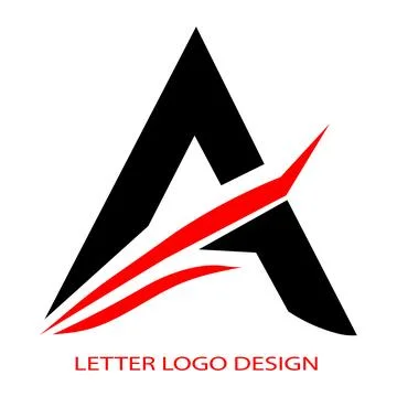 Logo letter A Stock Illustration