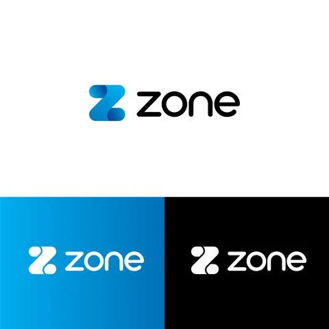 Logo letter initial Z Generation Company Fintech Financial Technology Stock Illustration