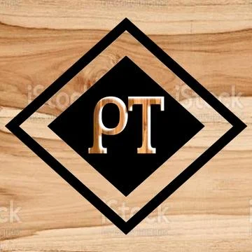 Logo Letter PT Stock Illustration