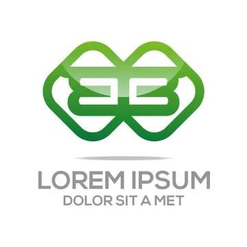 Logo Lettering BB Vector Stock Illustration