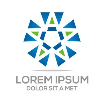 Logo Lettering A Vector Stock Illustration