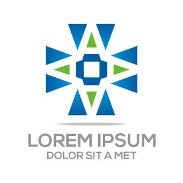 Logo Lettering A Vector Stock Illustration