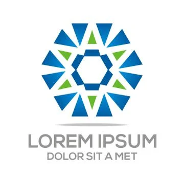 Logo Lettering A Vector Stock-Illustration