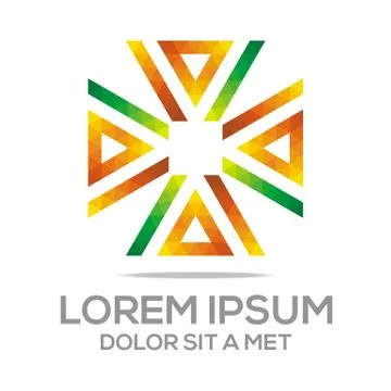 Logo Lettering A Vector Stock Illustration