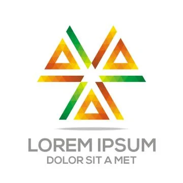 Logo Lettering A Vector Stock Illustration