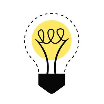 Logo Light Bulb Stock Illustration