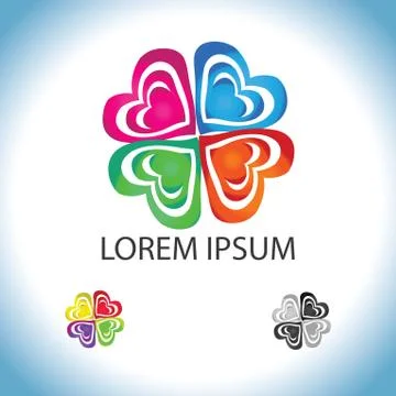 Logo of love Stock Illustration