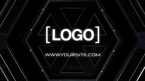 Logo machine reveal V1 Stock After Effects