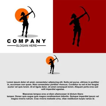 LOGO MARK EDITABLE Stock Illustration