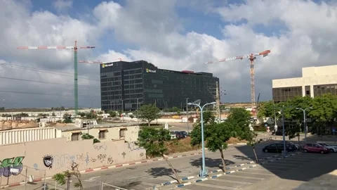 Logo Microsoft research and development center Stock Footage 244981854