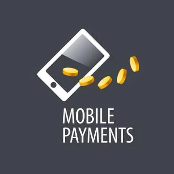 Logo mobile payments Stock Illustration
