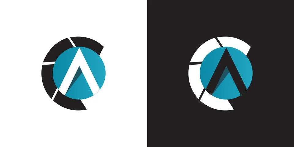 A, logo, monogram, vector Illustration