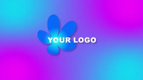 Logo Mosaic Fill Effect V1 - After Effect 스톡 After Effects