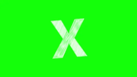 Logo Moving with Letter - Chroma Key Green Screen Footage Vídeo Stock 341330651