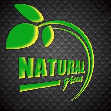 Logo Natural Green Stock Illustration