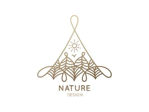 Logo nature Stock Illustration